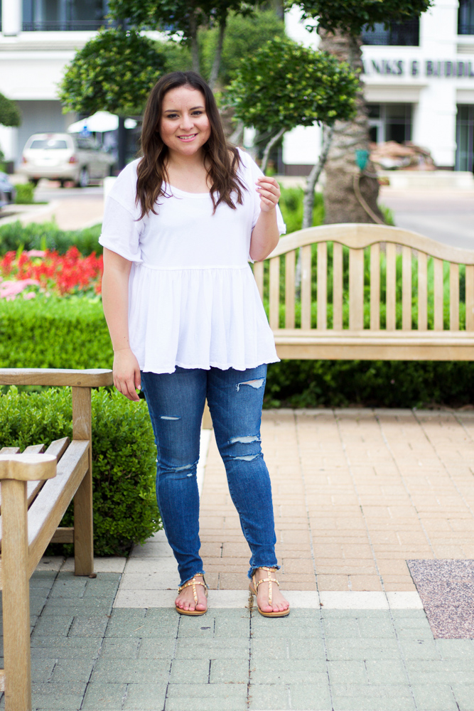 Dream Gorgeously - Free People White Top & Ideas for a 4th of July ...